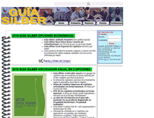 Tablet Screenshot of guiasilber.com